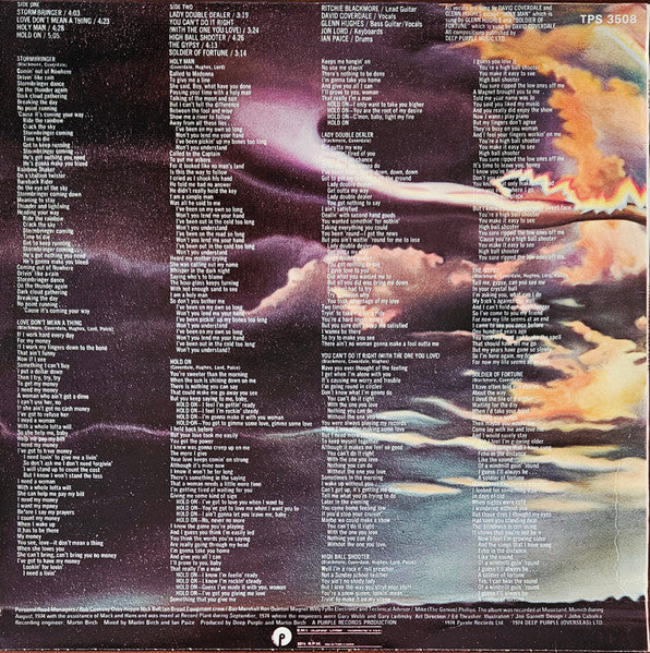Deep Purple – Stormbringer (VG/VG+) – LP, AU 1974 - Image 2