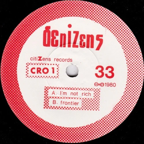 Denizens – In The Crowd.. (VG+/VG+) – 7", UK 1980 - Image 4
