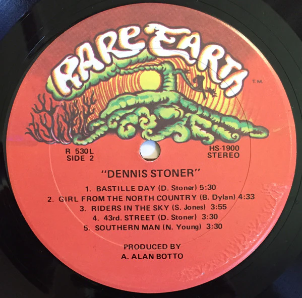 Dennis Stoner – Dennis Stoner (VG+/VG+) – LP, US 1971 - Image 4