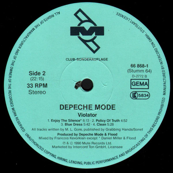 Depeche Mode – Violator (VG/VG+) – LP, DE 1990 - Image 4