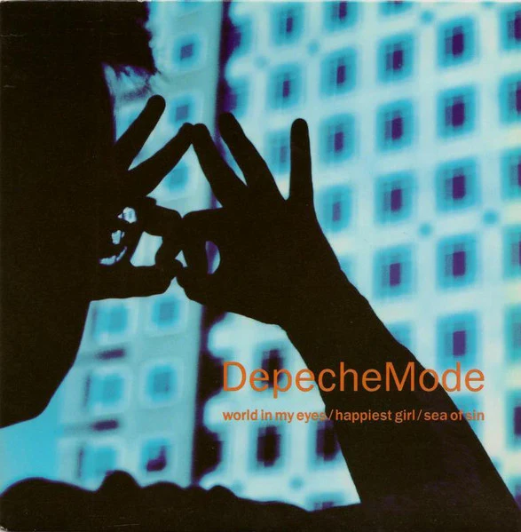 Depeche Mode – World In My Eyes / Happiest Girl / Sea Of Sin (VG+/VG+) – 7", AU 1991