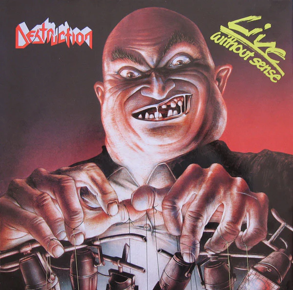 Destruction – Live Without Sense (VG+/VG) – LP, UK 1989