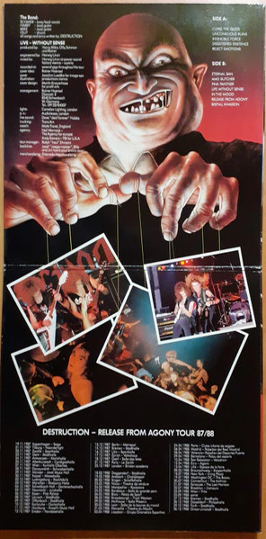 Destruction – Live Without Sense (VG+/VG) – LP, UK 1989 - Image 7
