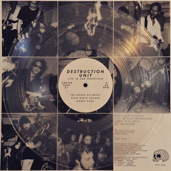Destruction Unit – Live In San Francisco (VG+/VG+) – LP, US 2015 - Image 2