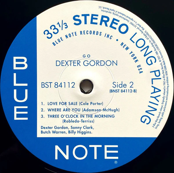 Dexter Gordon – Go! (VG/VG+) – LP, Worldwide 2021 - Image 4