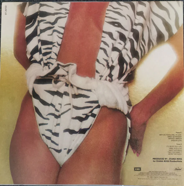 Diana Ross – Why Do Fools Fall In Love (VG/VG) – LP, AU 1981 - Image 2