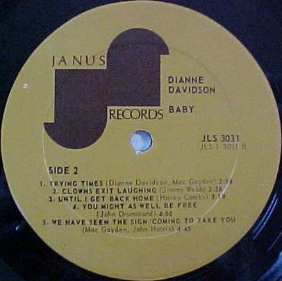 Dianne Davidson – Baby (VG+/VG+) – LP, US 1971 - Image 4