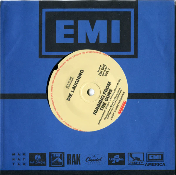 Die Laughing – Running From The Guns (E/Generic) – 7", AU 1987 - Image 4
