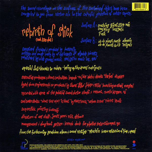 Digable Planets – Rebirth Of Slick (Cool Like Dat) (VG/VG) – 12", US 1992 - Image 2