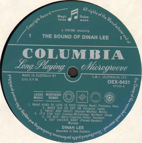 Dinah Lee – The Sound Of Dinah Lee (VG+/VG+) – LP, AU 1965 - Image 3