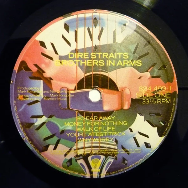 Dire Straits – Brothers In Arms (VG/VG) – LP, Australasia 1985 - Image 3
