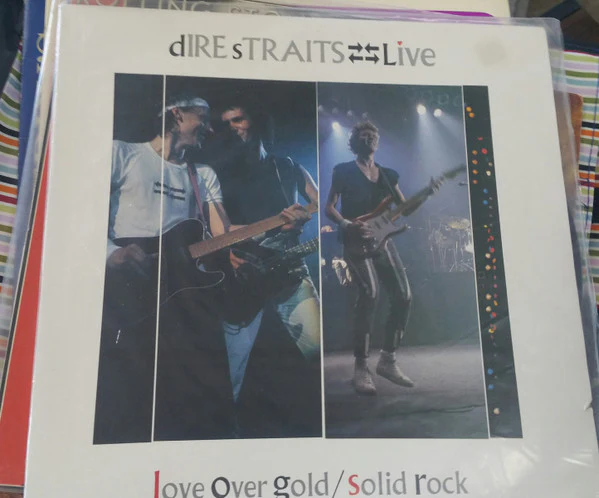 Dire Straits – Live - Love Over Gold / Solid Rock (VG+/VG) – 12", AU 1984