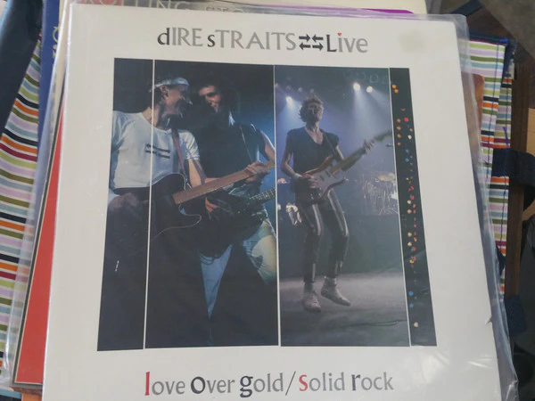 Dire Straits – Live - Love Over Gold / Solid Rock (VG+/VG) – 12", AU 1984 - Image 2