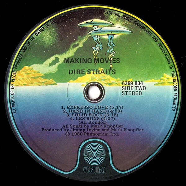 Dire Straits – Making Movies (VG+/VG+) – LP, Australasia 1980 - Image 4