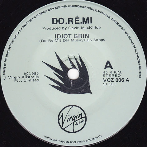 Do-Ré-Mi – Idiot Grin (VG/VG+) – 7", AU 1985 - Image 4
