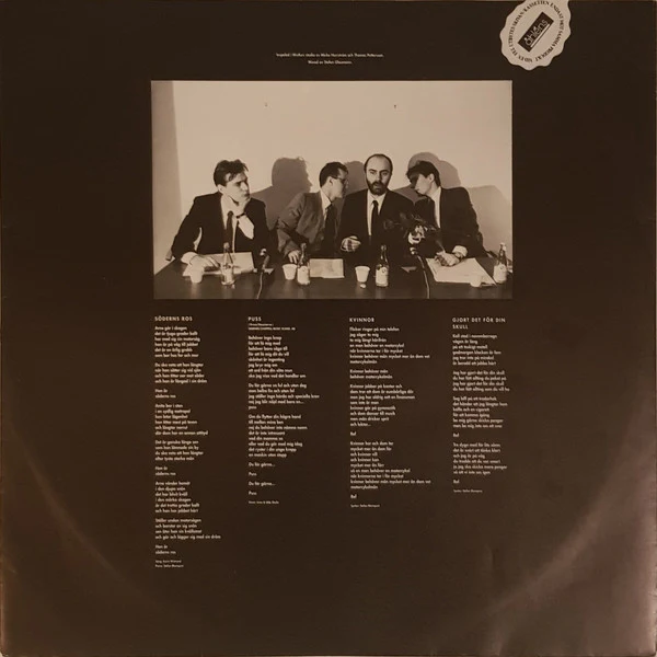 Docenterna – Söderns Ros (VG/VG) – LP, SE 1989 - Image 5