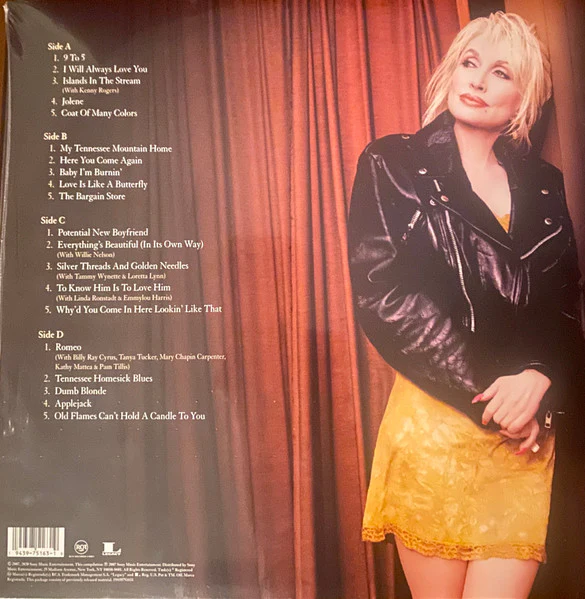 Dolly Parton – The Very Best Of Dolly Parton (VG+/VG+) – 2xLP, US 2020 - Image 2