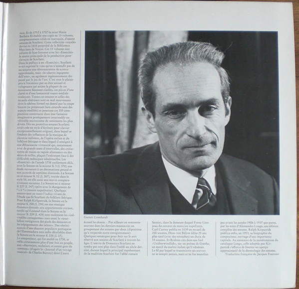 Domenico Scarlatti, Gustav Leonhardt – 14 Sonate Per Clavicembalo (E/E) – LP, EU 1979 - Image 3