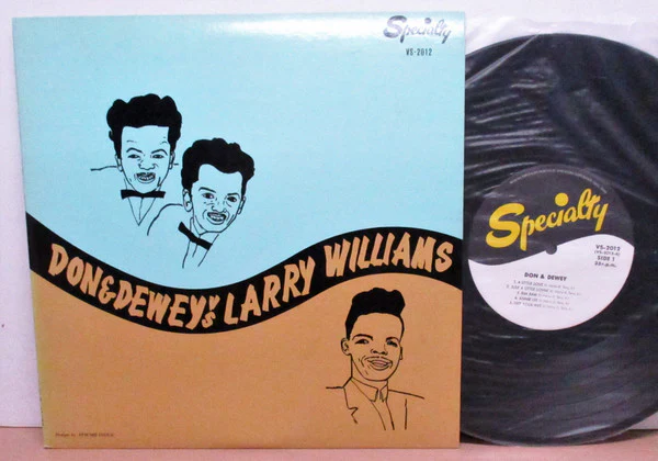 Don & Dewey, Larry Williams – Don & Dewey Vs Larry Williams (VG+/VG+) – LP, JP 1981, No OBI