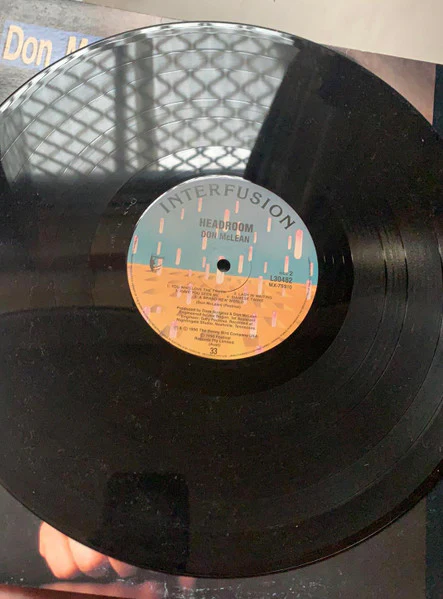 Don McLean – Headroom (E/VG+) – LP, AU 1990 - Image 4