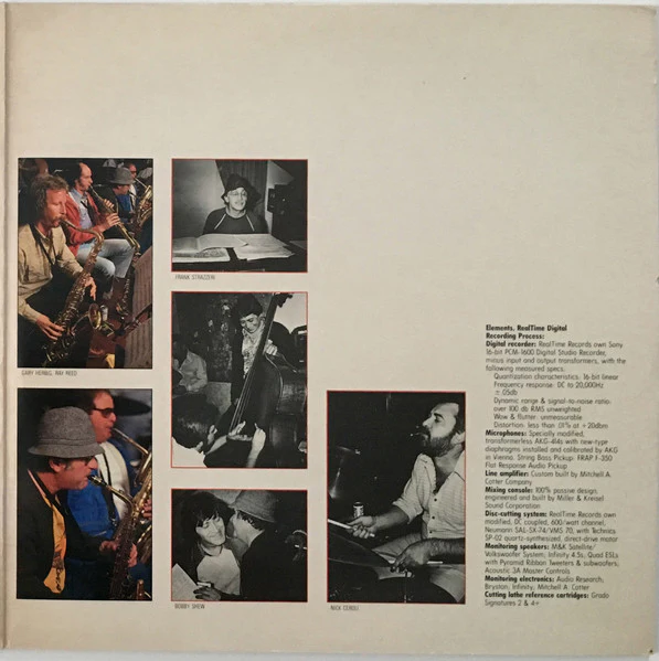 Don Menza & His '80s Big Band – Burnin' (E/VG+) – LP, DE 1981 - Image 4