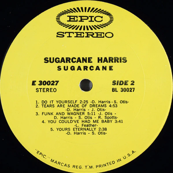 Don "Sugarcane" Harris – Sugarcane (E/VG+) – LP, US 1970 - Image 4
