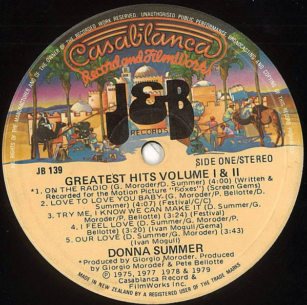 Donna Summer – Greatest Hits Volumes I & II (VG+/VG+) – 2xLP, NZ - Image 3