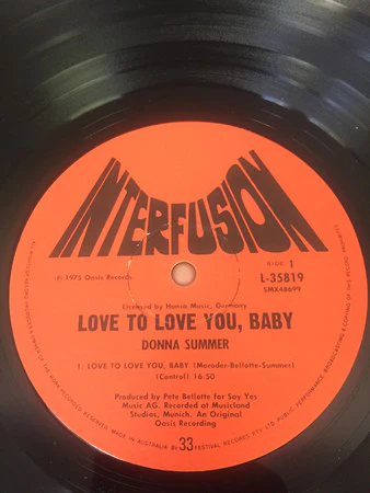 Donna Summer – Love To Love You Baby (VG+/VG) – LP, AU 1975 - Image 3