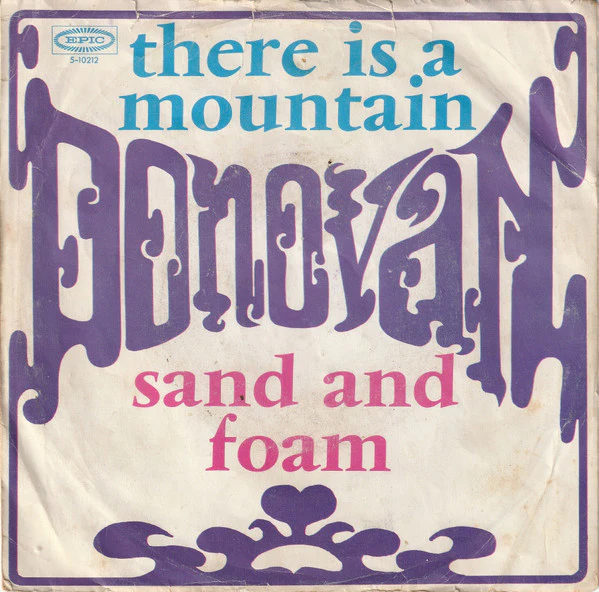 Donovan – There Is A Mountain / Sand And Foam (VG+/VG) – 7", NL 1967 - Image 2