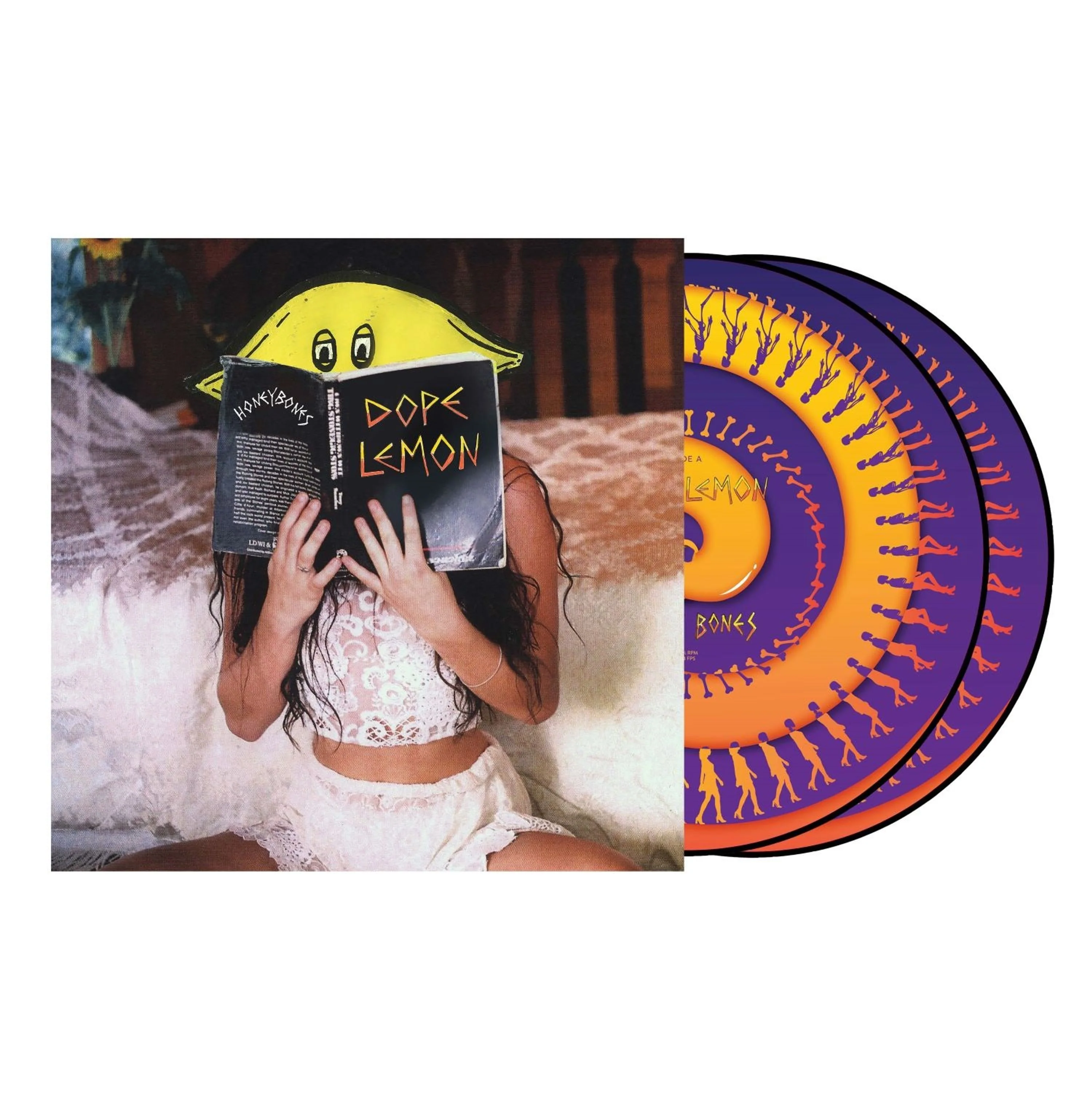 Dope Lemon – Honey Bones (2xLP, Zoetropic Picture Disc) - Image 3