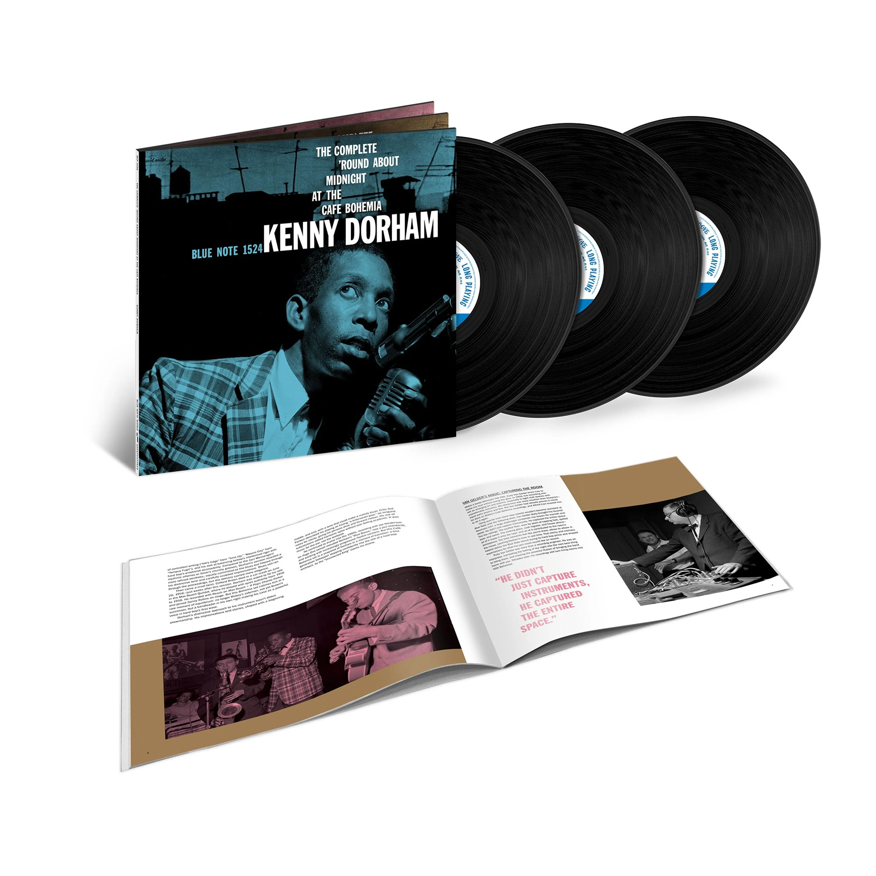 Kenny Dorham – Complete 'round About at the Cafe Bohemia (4xLP, Blue Note Tone Poet) - Image 2