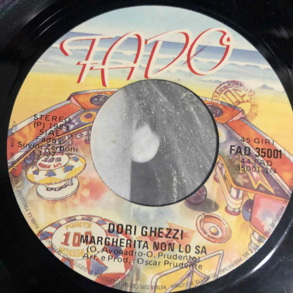 Dori Ghezzi – Margherita Non Lo Sa (VG/VG+) – 7", IT 1983 - Image 3