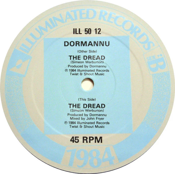 Dormannu – The Dread (VG+/VG+) – 12", UK 1984 - Image 2