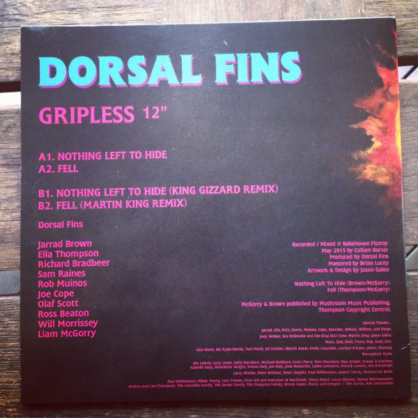 Dorsal Fins – Gripless 12" (M/M) – 12", AU 2014 - Image 2