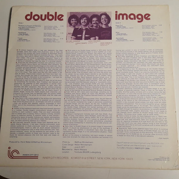 Double Image – Double Image (VG/G+) – LP, US 1977 - Image 2