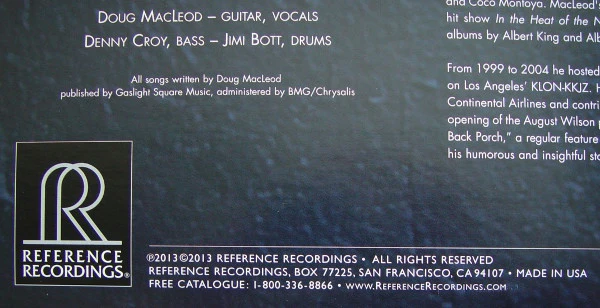 Doug MacLeod – There's A Time (E/E) – 2xLP, US 2013 - Image 8