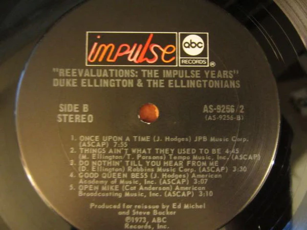 Duke Ellington – Ellingtonia Reevaluations: The Impulse Years (VG/VG) – 2xLP, US 1973 - Image 7