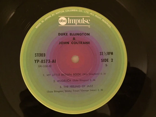 Duke Ellington, John Coltrane – Duke Ellington & John Coltrane (E/E) – LP, JP 1976, No OBI - Image 6