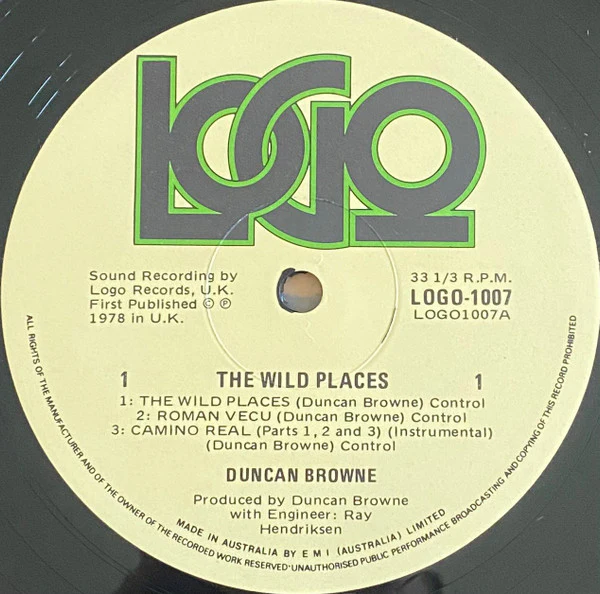 Duncan Browne – The Wild Places (E/VG+) – LP, AU 1978 - Image 3
