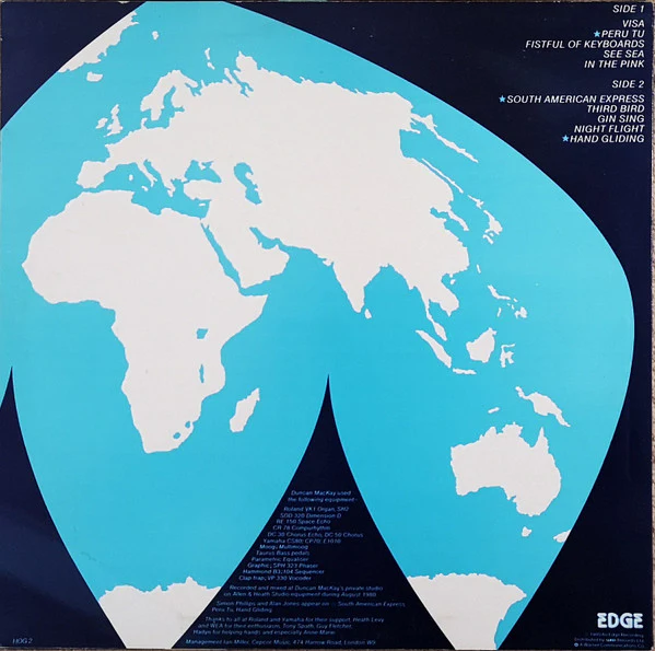 Duncan Mackay – Visa (VG+/VG+) – LP, UK 1980 - Image 2
