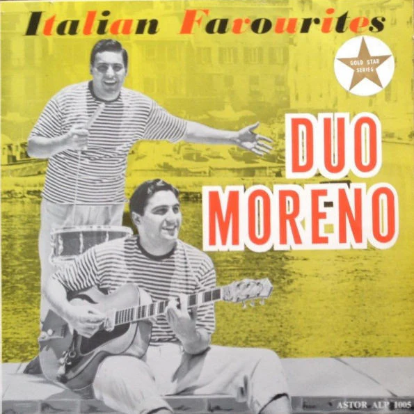 Duo Moreno, Euro Sabatini – Italian Favourites (VG/VG) – LP, AU 1962