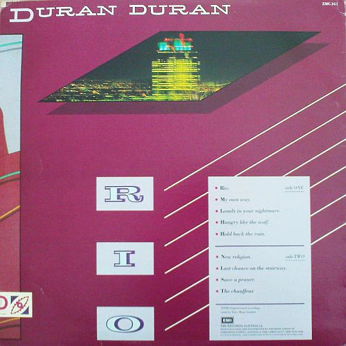 Duran Duran – Rio (VG+/VG+) – LP, AU 1982 - Image 2
