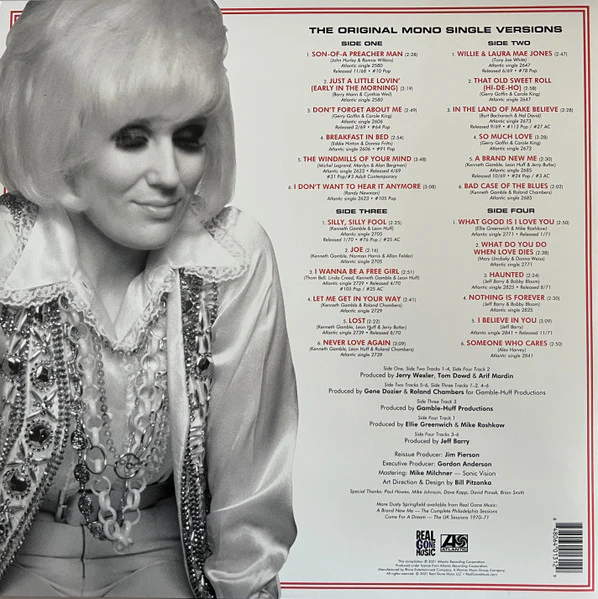 Dusty Springfield – The Complete Atlantic Singles 1968-1971 (VG+/VG+) – 2xLP, US 2021 - Image 4