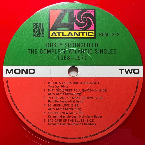 Dusty Springfield – The Complete Atlantic Singles 1968-1971 (VG+/VG+) – 2xLP, US 2021 - Image 6