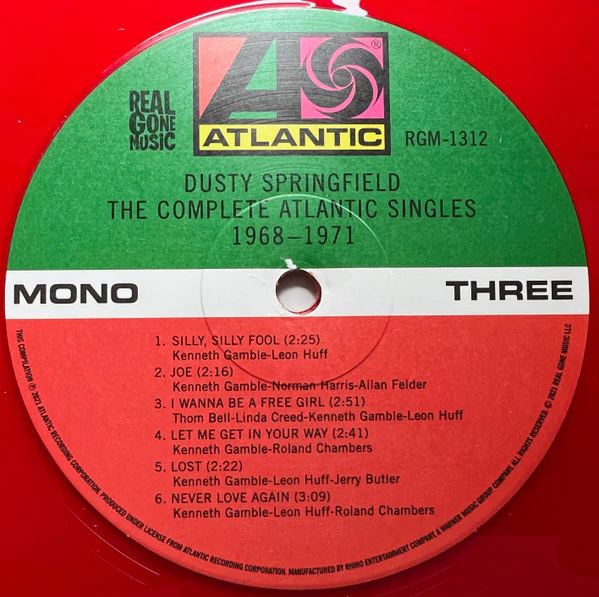 Dusty Springfield – The Complete Atlantic Singles 1968-1971 (VG+/VG+) – 2xLP, US 2021 - Image 7