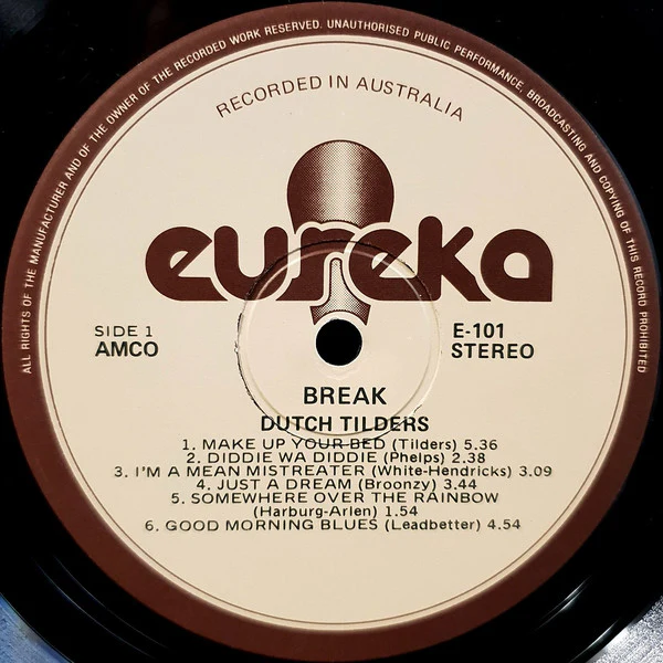Dutch Tilders – Break (VG+/VG+) – LP, AU 1975 - Image 4