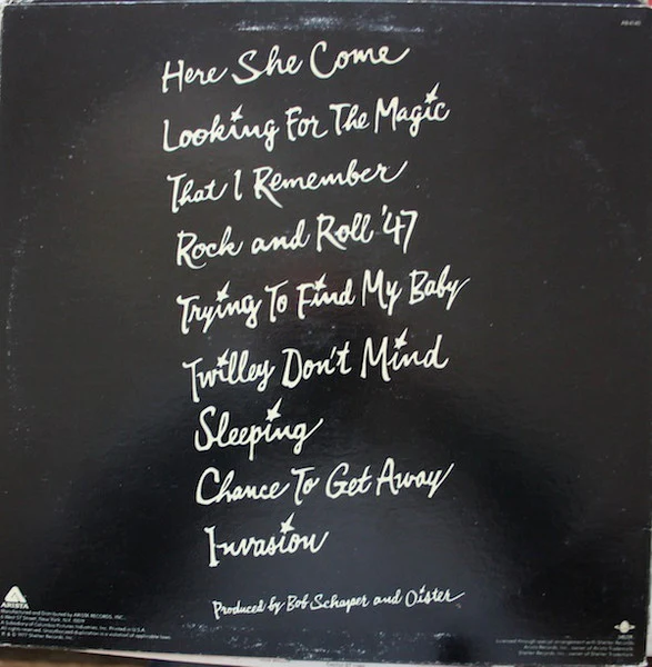 Dwight Twilley Band – Twilley Don't Mind (VG/VG) – LP, US 1977 - Image 2
