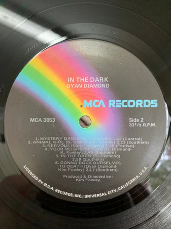 Dyan Diamond – In The Dark (VG+/VG) – LP, AU 1978 - Image 4