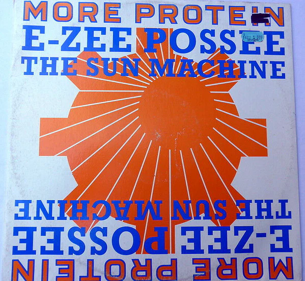 E-Zee Possee – The Sun Machine (VG/VG+) – 12", AU 1990
