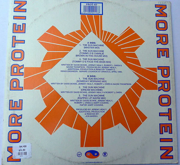 E-Zee Possee – The Sun Machine (VG/VG+) – 12", AU 1990 - Image 2